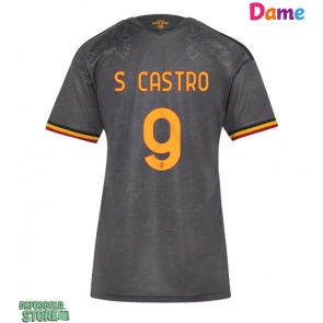 AS Roma Santiago Castro #9 Replika Tredjetrøje Dame 2026-27 Kortærmet